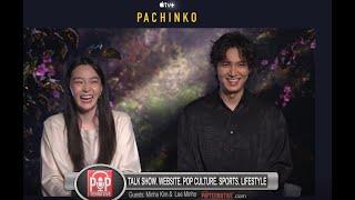 Pachinko Interview Lee Minho funny moment with Minha Kim Shes a Dancer.