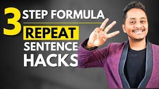 3 Step Formula to Get 9090 - PTE Speaking Repeat Sentences Hacks  Skills PTE Academic