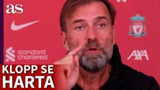 LIVERPOOL  KLOOP se CALIENTA con un PERIODISTA y da un DISCURSO ANTOLÓGICO  Diario AS