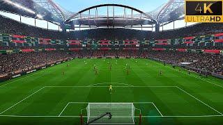 PES 2021 NEW Realism Graphic and Sound Mod  Portugal vs Republic of Ireland  PES 2024 Patch  4K