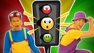 Traffic Safety Song  Street Lights  Kids Songs & Nursery Rhymes