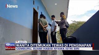 Cemburu Istri Selingkuh Suami di Jakarta Timur Tega Bunuh Sang Istri #iNewsMalam 2002