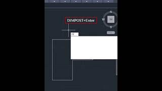 autocad tricks dimpost command in autocad