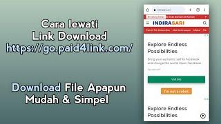 Cara Melewati Link go paid4link - Cara Melewati Shortlink Paid4link Terbaru 2023