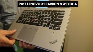 2017 Lenovo X1 Carbon & X1 Yoga