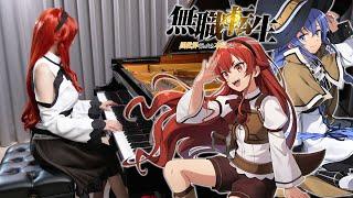 【Relax & Study Music】 Mushoku Tensei Jobless Reincarnation Piano Medley  Piano no Uta  Rus Piano