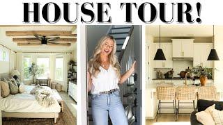 *REALISTIC* RUSTIC MODERN HOUSE TOUR  AFFORDABLE DESIGN IDEAS  HOME DECORATING TIPS