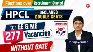 HPCL Recruitment 2024  Without GATE  B.E l B.Tech Eligible  Detailed Notification Out