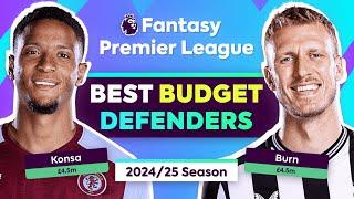 FPL GW1 BEST BUDGET DEFENDERS  Players to Watch  Fantasy Premier League 202425 Tips