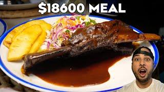 $18600 MEAL FOR 3  BEEF SHORT RIB CURRY ACKEE COCONUT SHRIMP SMOKED MARLIN ROAST FISH