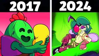 ALL BRAWL STARS ANIMATIONS 2017 - 2024