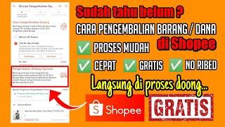 Cara Pengembalian Barang di Shopee Terbaru  100% Berhasil  Aplikasi Shopee