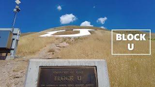 Block U Bonneville Shoreline trail and the avenues Utah