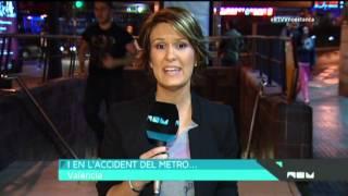 Periodistes de Canal 9 reconeixen el silenciament a les víctimes del metro en directe