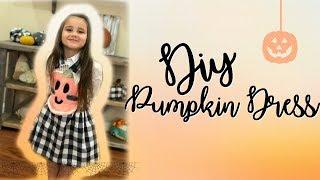 DIY Pumpkin Dress