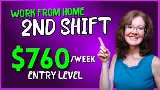 2nd Shift & Entry Level  $19Hr. Employee Assistance Intake Specialist Work From Home Job