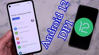 Android 12 First Look - Hands On And New Feature Walkthrough Of The First Developer Preview DP1