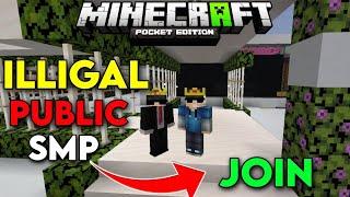  illigal public SMP  Without Landclaim java + pc server  You can Join