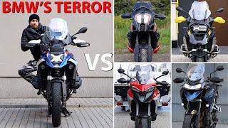 NEW BMW R 1300 GS vs KTM 1290 SAS Triumph Tiger 1200 and Ducati Multistrada V4