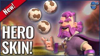 New Football Warden Hero Skin - May 2024  Clash of Clans