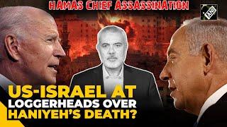 Hamas Chief Killed Haniyeh’s death fuels more tension bw Biden & Netanyahu?  Israel-Hamas war