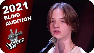 Max Prosa - Flügel Egon  The Voice Kids 2021  Blind Auditions