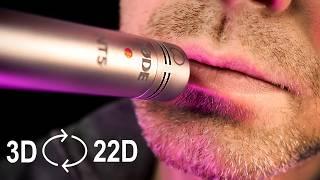 3D to 22D ULTRA CLOSE Inaudible Whispering ASMR ️