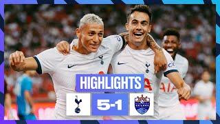 RICHARLISON SCORES HAT-TRICK IN SINGAPORE  TOTTENHAM HOTSPUR 5-1 LION CITY SAILORS  HIGHLIGHTS