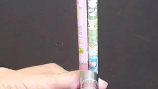 Single Slit Diffraction using 2 pencils