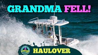 Grandma Crushed by Haulover Dont Laugh 