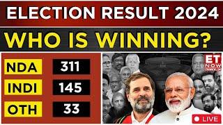 Election Result 2024 Live Early Trends By 9 am BJP Leading With 311 Seats  Latest News  Breaking