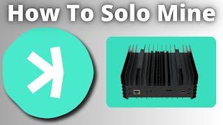 Kaspa Mining How To Solo Mine To Your Node + My KS0 Pro Progress