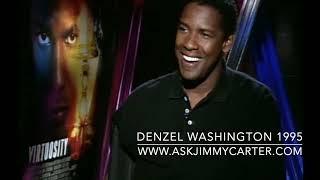 Denzel Washington 1995 talking about his career and his new film Virtuosity