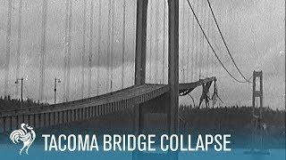 Tacoma Bridge Collapse The Wobbliest Bridge in the World? 1940  British Pathé