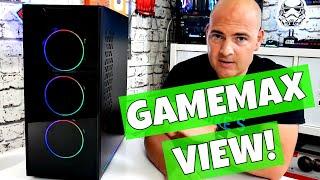 Gamemax View Addressable RGB Mid Tower Gaming Case