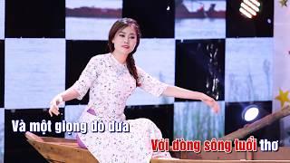 Neo Đậu Bến Quê Karaoke Beat - Đặng Hồng Nhung HD 2018