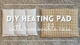 HOW TO MAKE A HEATING PACK  Removable Heating Pad Insert  Beginner Friendly Step-by-Step Tutorial