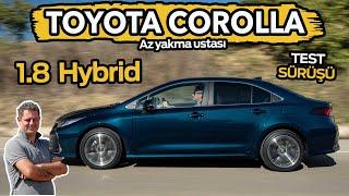 Makyajlı Toyota Corolla 1.8 Hybrid e-CVT test sürüşü 2024  Az yakma ustası