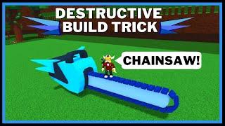 DESTRUCTIVE Build Trick In Build A Boat For Treasure ROBLOX