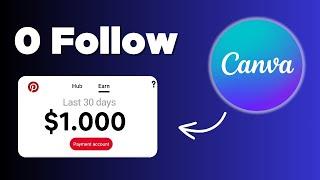 Hướng dẫn kiếm 1000$  THÁNG Thụ Động với CANVA  0 Follow Vẫn Làm Được 