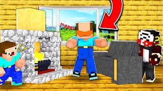 BALON KAFA İLE KÖR EBE OYNADIK ZENGİN OLDUM  - Minecraft