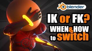 Inverse or Forward kinematics - Blender animation tutorial