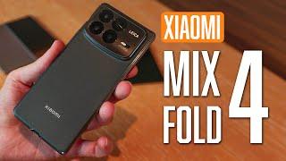 Xiaomi Mix Fold 4 hands-on  + Z Fold 6 Size Comparison