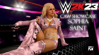 WWE 2k23  CAW Showcase Sophia Saint