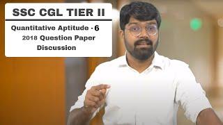 Memory Based Question Paper DiscussionQuantitative Aptitude-6SSC CGL Tier-II TalentSprint  2023