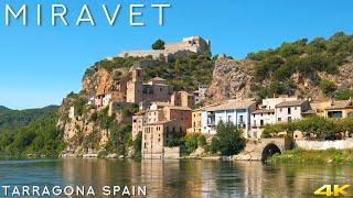 Tiny Tour  Miravet Spain  Visit the ancient town by the Ebro River and its Castle 2020 Sep