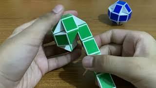 how to make ball with snake cube 