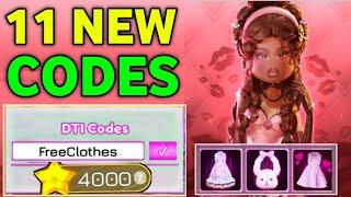 NEW WORKING⭐DRESS TO IMPRESS CODES SEPTEMBER 2024  DTI ROBLOX CODES 2024