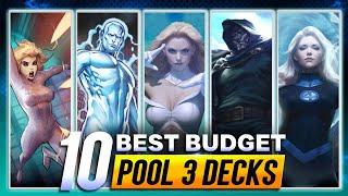 Top 10 BEST Budget Pool 3 Decks  Build These Decks FIRST  December 2022  Marvel Snap