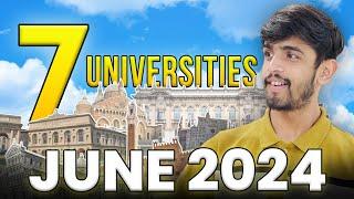 HURRY UP THESE 7 ITALIAN UNIVERSITIES ARE STILL OPEN FOR SEPTEMBER INTAKE  STUDY IN ITALY 2024